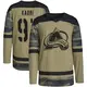 Men's Nazem Kadri Colorado Avalanche ＃91 Authentic Camo Military Appreciation Practice Jersey