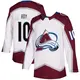 Youth Nicolas Roy Colorado Avalanche ＃10 Authentic White 2020/21 Away Jersey