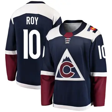 Youth Nicolas Roy Colorado Avalanche ＃10 Breakaway Navy Alternate Jersey