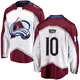 Youth Nicolas Roy Colorado Avalanche ＃10 Breakaway White Away Jersey