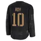 Youth Nicolas Roy Colorado Avalanche ＃10 Premium Black 2024 Military Appreciation Practice Jersey