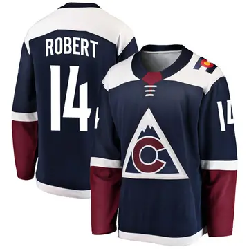 Youth Rene Robert Colorado Avalanche ＃14 Breakaway Navy Alternate Jersey